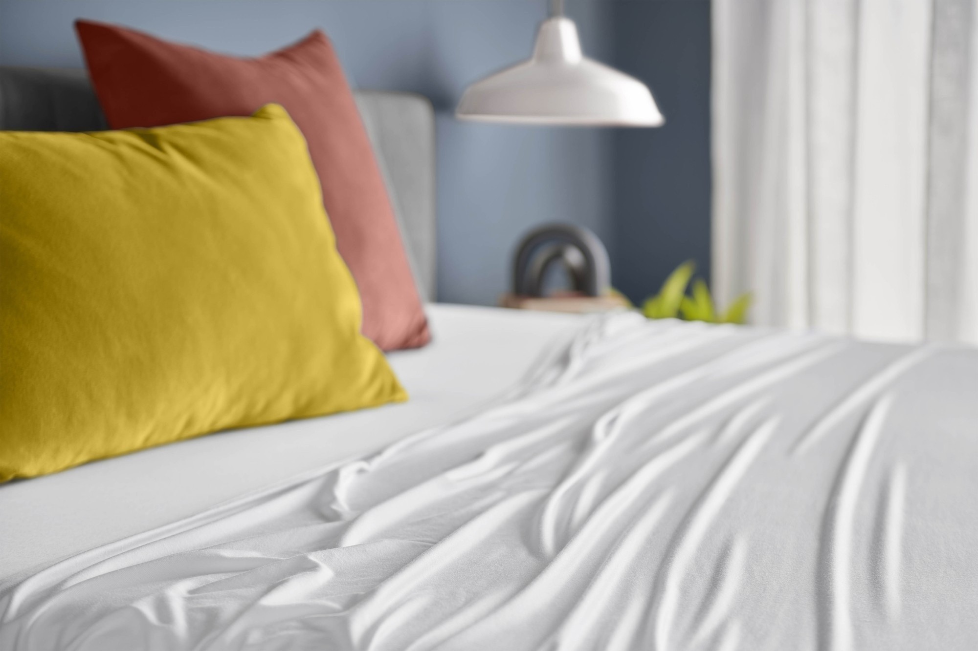 dressed bed